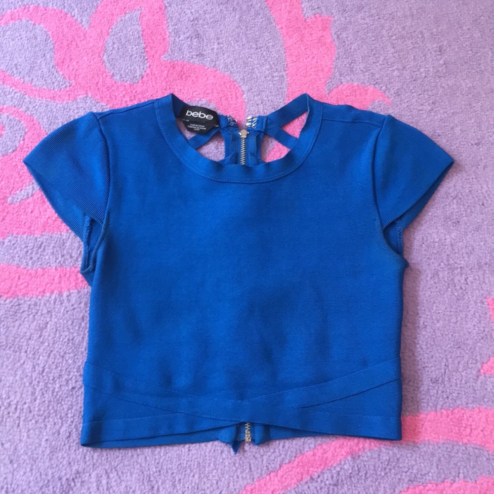 Bebe Bandage Crop Top